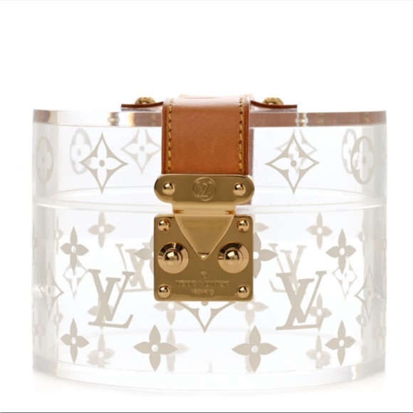 Louis Vuitton Accessories - LOUIS VUITTON Transparent Plexiglass Boxx Scott  [LuxeFindsResale.com]